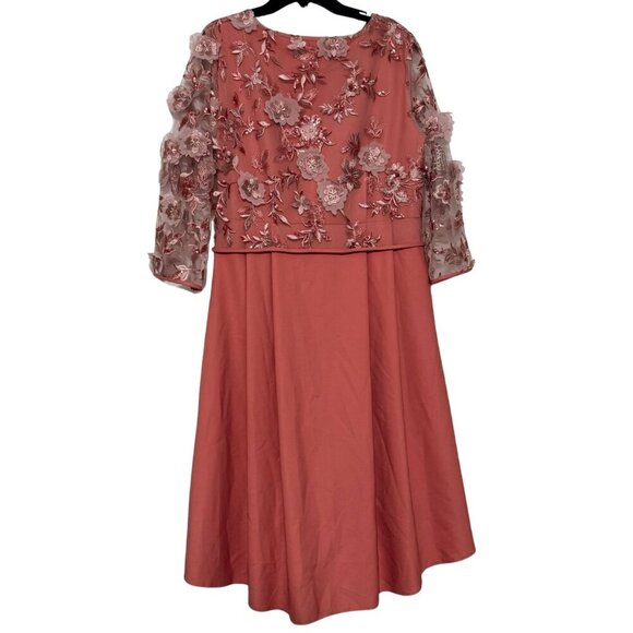 Cremeria Womens‎ Pink & Rose Formal Dress - Size 42 (10) - NWT - Picture 6 of 7